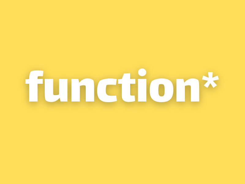 تابع سازنده در جاوااسکریپت - function generator